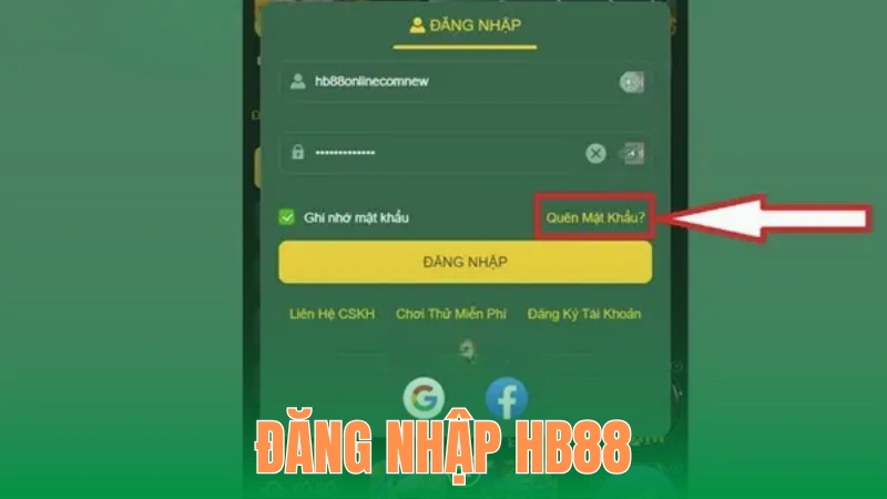 Đăng Nhập Hb88