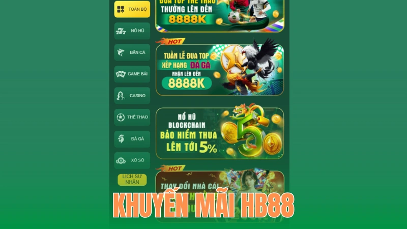 Khuyến Mãi Hb88